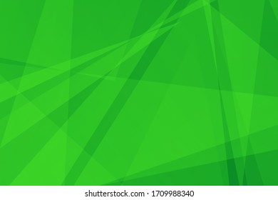 Abstraktes Grün auf hellgrünem Hintergrund, modernes Design. Vektorillustration, Abbildung EPS10.
