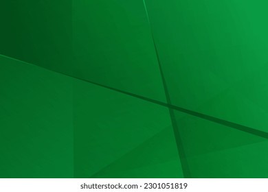 Resumen verde sobre fondo verde claro diseño moderno. Ilustración del vector EPS 10.