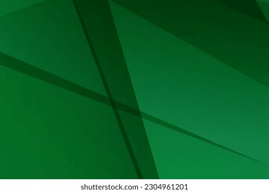 Resumen verde sobre fondo verde claro diseño moderno. Ilustración del vector EPS 10.