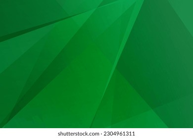 Resumen verde sobre fondo verde claro diseño moderno. Ilustración del vector EPS 10.