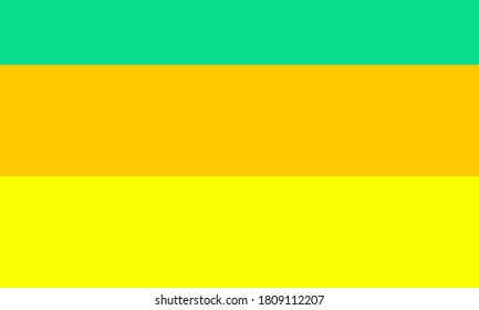 Abstract green orange and yellow background, suitable for banner, mockup, cover. vector illustration