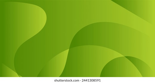 abstract green organic gradient background