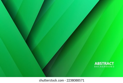 Resumen del vector de fondo de la superposición de color verde