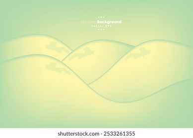 Abstract Green Pastel color Background wallpaper. light Green banner website template. Design for Banner presentation, Holidays greeting Card, Website Landing. vector eps.
