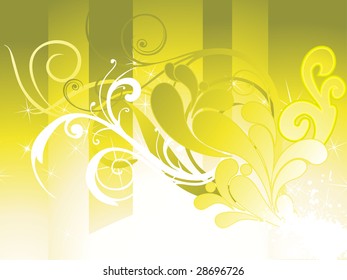 abstract green pattern illustration