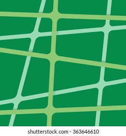 Abstract green pattern. Abstract green pattern with overlapping lines. Green pattern with intersecting stripes. Green pattern. Green pattern with streaks. Green pattern with tapes.