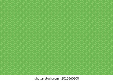 Abstract Green Pattern Pixel Art Grass