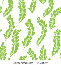 Abstract green pattern. Seamless background