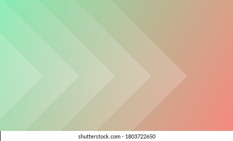 Abstract green and pink background with dynamic effect. Vector illustration for design.
