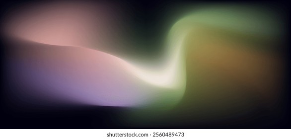 abstract green pink gradient background, business technology digital communication template, ai artificial intelligence illustration element, banner poster cover pattern creative vector, social media 
