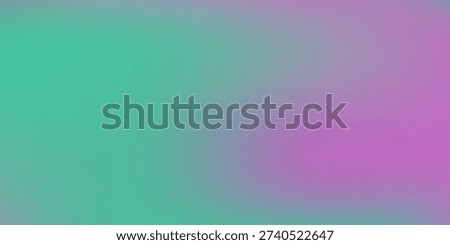 Abstract green, pink, purple gradient grainy background