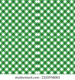 Abstract green plaid pattern background, used for cloth, mugs, bed sheets, pillows, mats.