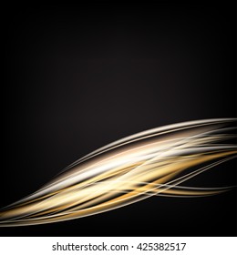 Abstract green polygon background header