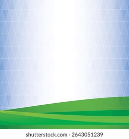 Abstractas fondo de Vector de polígono verde con Formas geométricas y estilo moderno, perfecto para proyectos de tecnología, naturaleza y diseño creativo.