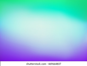 Abstract Green Purple Blurred Vector Background