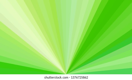 Abstract Green Radial Background Design