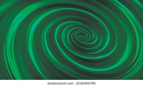 Abstractas fondo de círculos radiales verdes con efecto de rotación. Onda de sonido digital de colores circulares. Fondo de remolino abstracto verde. Más textura abstracta. Para carteles, folletos, portadas, Anuncios. V