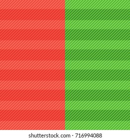 Abstract green and red christmas greeting card background, horizontal line diagonal pattern design for brochure, magazine, poster, leaflet, print, ad, icon, Vector illustration