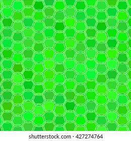 abstract green rings mosaic background