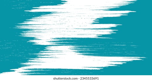 Abstract Green Scratch Stripes Grunge Texture Design In White Background