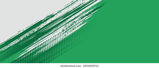 Diseño Abstractas De La Textura Del Grunge De Las Rayas Verdes Del Rasguño En Fondo Blanco	