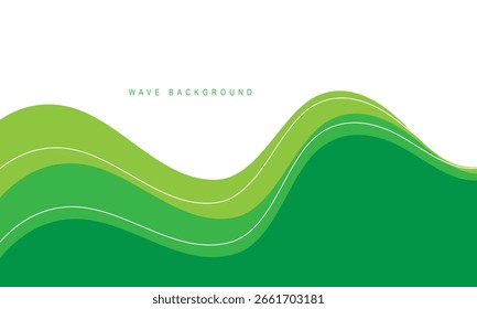 abstrato verde mar onda projeto de fundo.