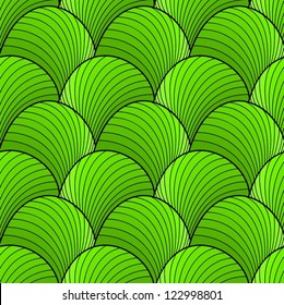Abstract green seamless pattern.