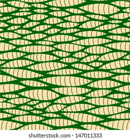 Abstract green seamless pattern.