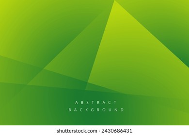 Abstract Green shape overlapping modern background for corporate concept, template, poster, brochure, website, flyer design. Vector illustration