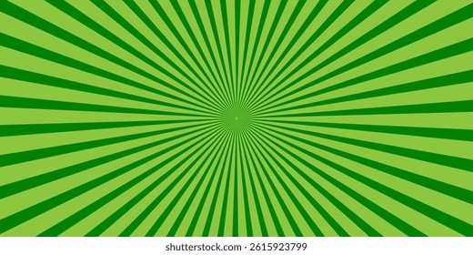 Abstract green spiral on green background design, spiral background