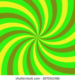 An abstract green spiral shape background image.