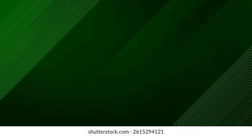 Abstract green sporty background overlap template vector with overlay lines and shapes.Dark green background with smooth pattern design.Eps10 vector