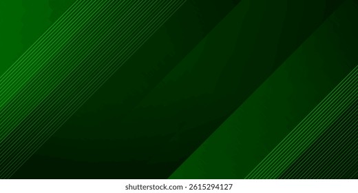 Abstract green sporty background overlap template vector with overlay lines and shapes.Dark green background with smooth pattern design.Eps10 vector