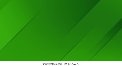 Abstract green sporty background template vector with shiny lines and lights. Green background with strong pattern design.Eps10 vector