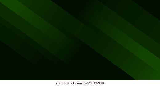 Vetor de modelo de fundo esportivo verde abstrato com linhas e luzes brilhantes. Fundo verde com forte padrão design.Eps10 vetor	

