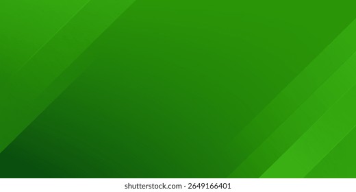 Vetor de modelo de fundo esportivo verde abstrato com linhas e luzes brilhantes. Fundo verde com forte padrão design.Eps10 vetor