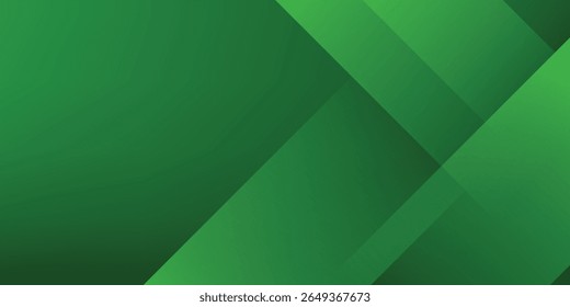 Vetor de modelo de fundo esportivo verde abstrato com linhas e luzes brilhantes. Fundo verde com forte padrão design.Eps10 vetor