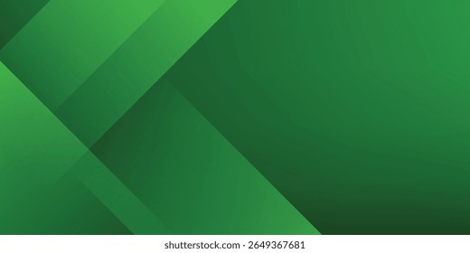 Vetor de modelo de fundo esportivo verde abstrato com linhas e luzes brilhantes. Fundo verde com forte padrão design.Eps10 vetor