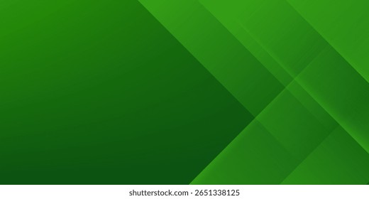 Abstract green sporty background template vector with shiny lines and lights. Green background with strong pattern design.Eps10 vector