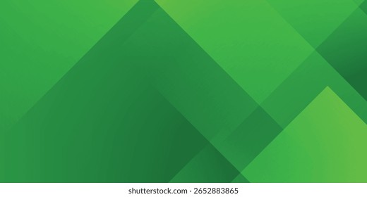 Vetor de modelo de fundo esportivo verde abstrato com linhas e luzes brilhantes. Fundo verde com forte padrão design.Eps10 vetor