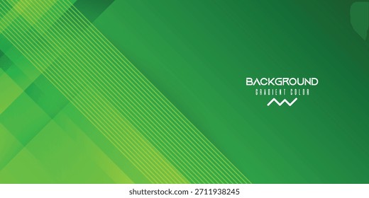 Vetor de modelo de fundo esportivo verde abstrato com linhas e luzes brilhantes. Design moderno na moda em Ilustração de Vetor
