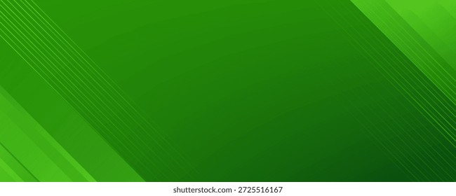 Abstract green sporty background template vector with shiny lines and lights. Green background with strong pattern design.Eps10 vector