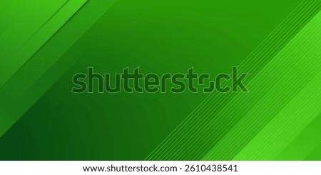 Abstract green sporty background template vector with shiny lines and lights. Green background with strong pattern design.Eps10 vector
