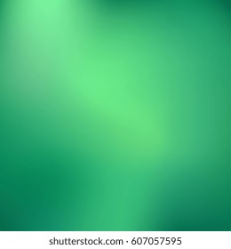 Abstract green spring background. Vector blur backdrop