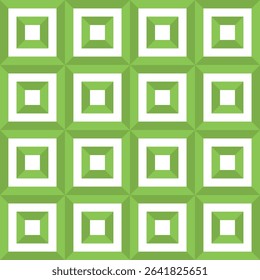 Abstract Green Square Pattern is a modern, geometric design with layered green squares, offering a fresh and dynamic visual style.
