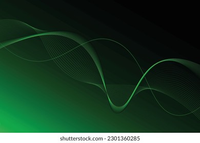 Abstract green stripes background. You can use for advertisements, posters, templates, business presentations.