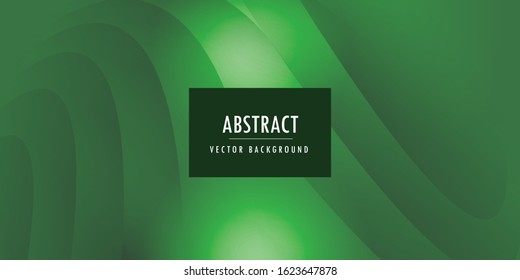 Abstract green swirl background design