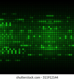 Abstract Green Technology Background.