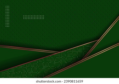 abstract green technology background vector illustration