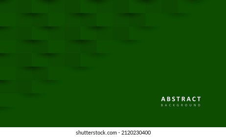 Abstract Green Texture Paper Art 3D Vector Background can be used in Cover Design, Book Design, Poster, CD Cover, Flyer, Website Background or Advertising - eps10.